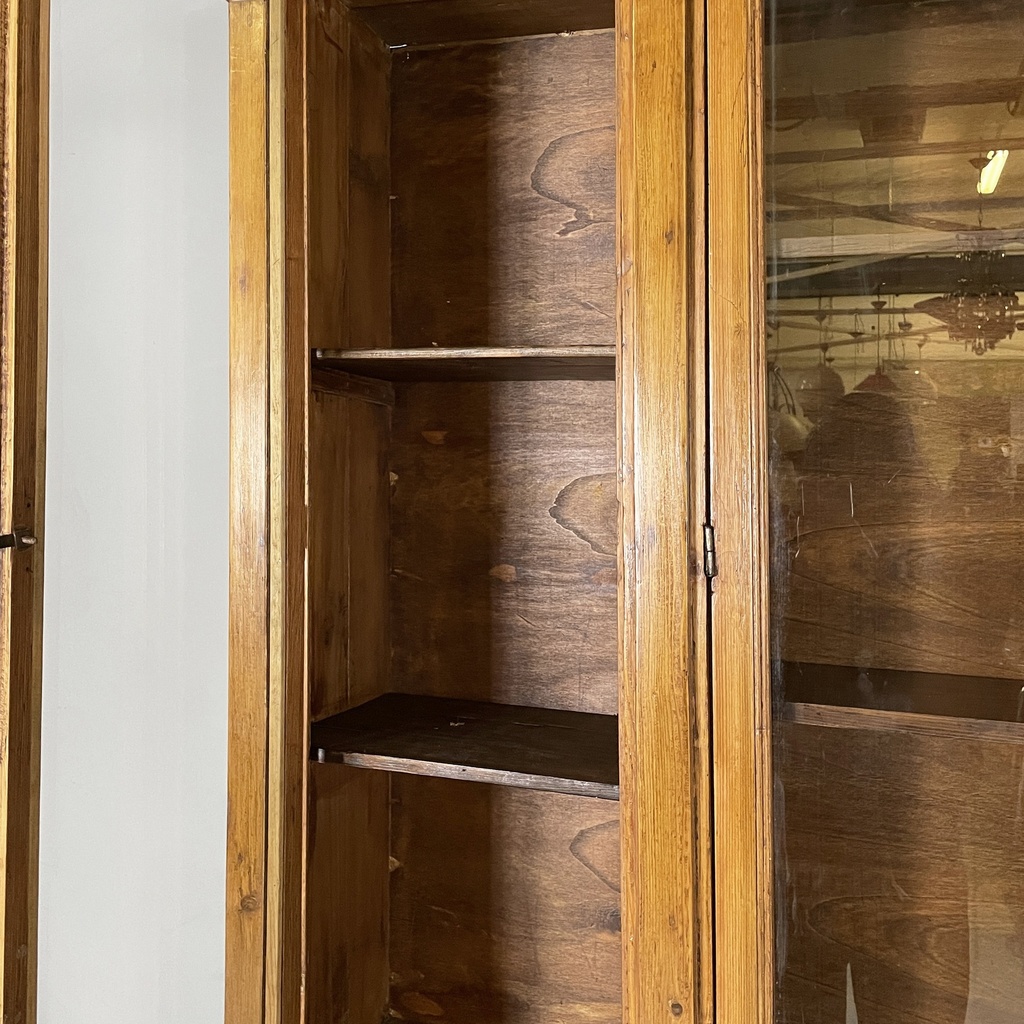 Credenza in legno e vetro, 1930 ca.