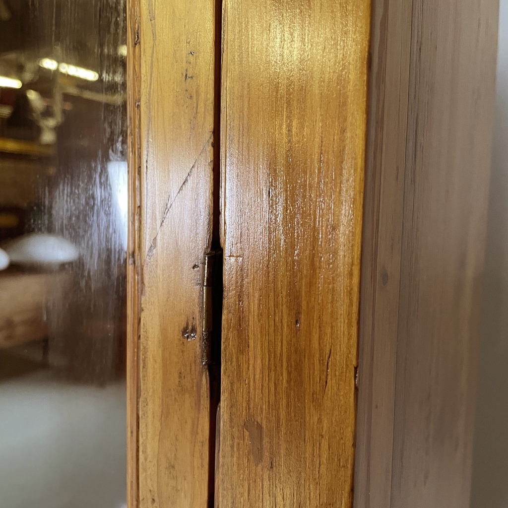 Credenza in legno e vetro, 1930 ca.