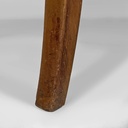 Poltrone in tessuto verde e legno, 1930 ca.