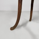 Sedia in legno e tessuto ricamato, 1930 ca.