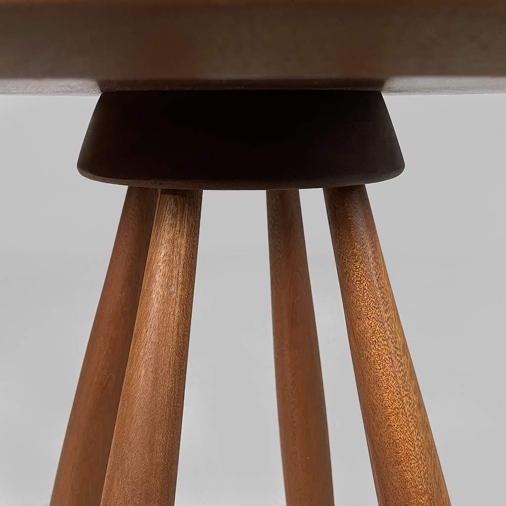 Tavolo da caffè in legno, 1950 ca.