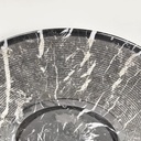 Centrotavola in marmo nero, 1970 ca.