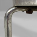 Sgabello in metallo e formica, 1960 ca.