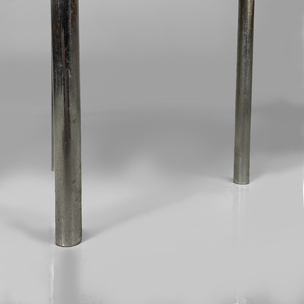 Sgabello in metallo e formica, 1960 ca.
