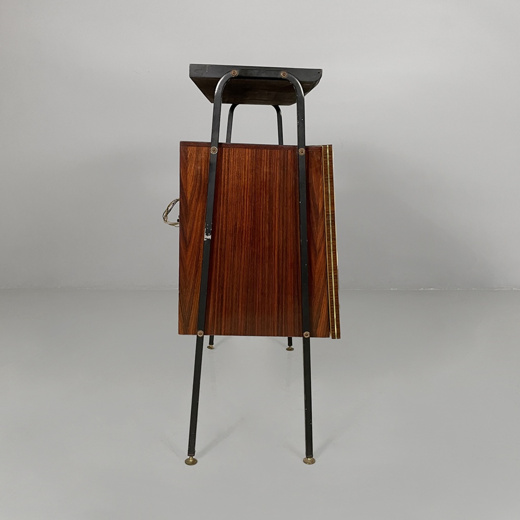 Mobile bar in legno, 1950 ca.