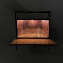 Mobile bar in legno, 1950 ca.