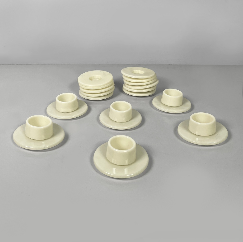 Tazzine e piattini di Angelo Mangiarotti, 1970 ca.