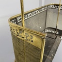 Paracamino in ottone, 1930 ca.