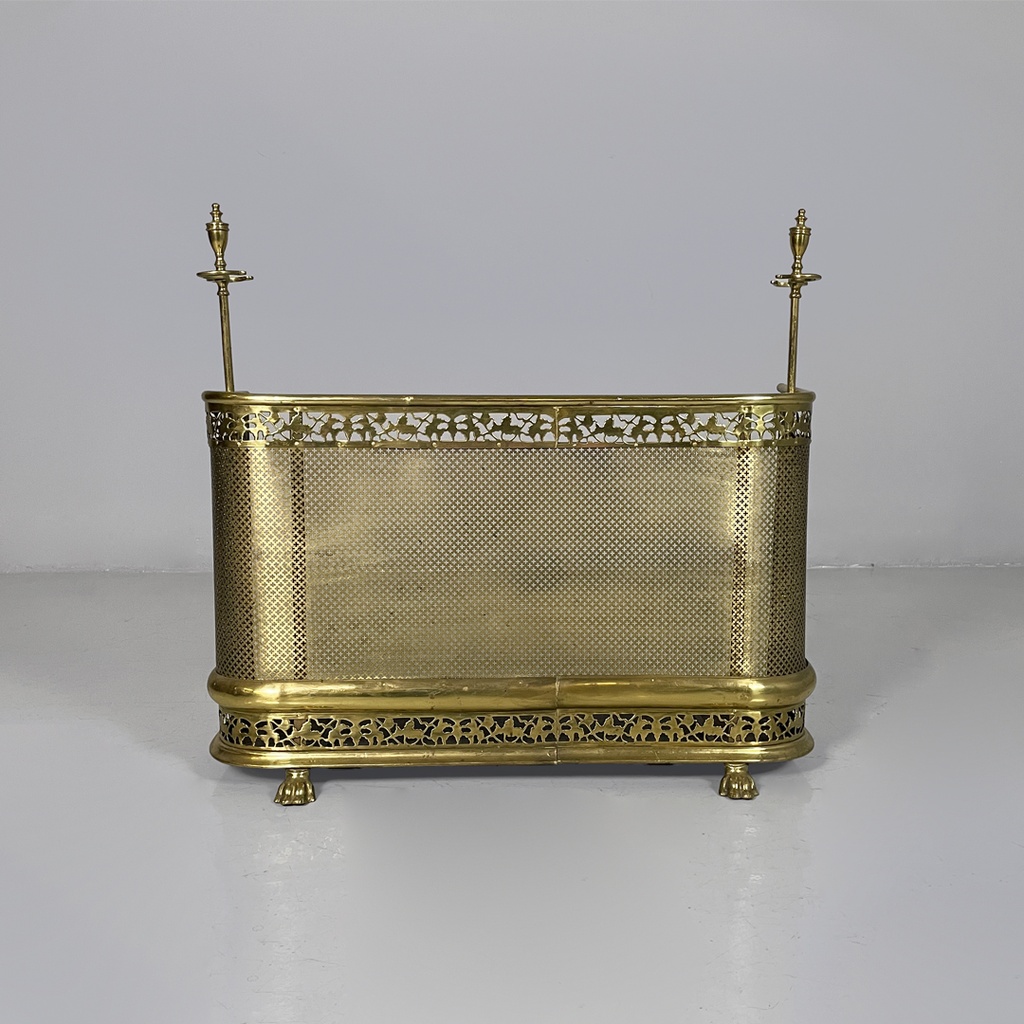 Paracamino in ottone, 1930 ca.