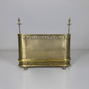 Paracamino in ottone, 1930 ca.