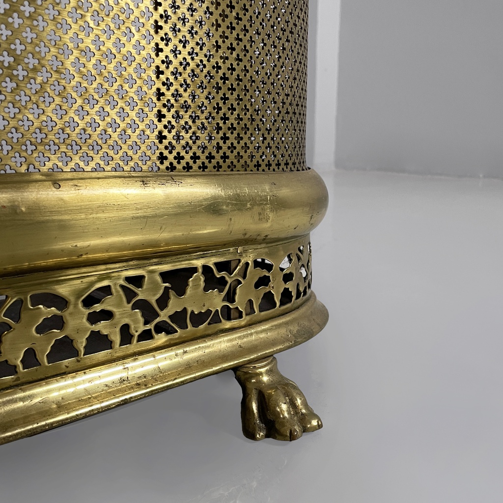 Paracamino in ottone, 1930 ca.