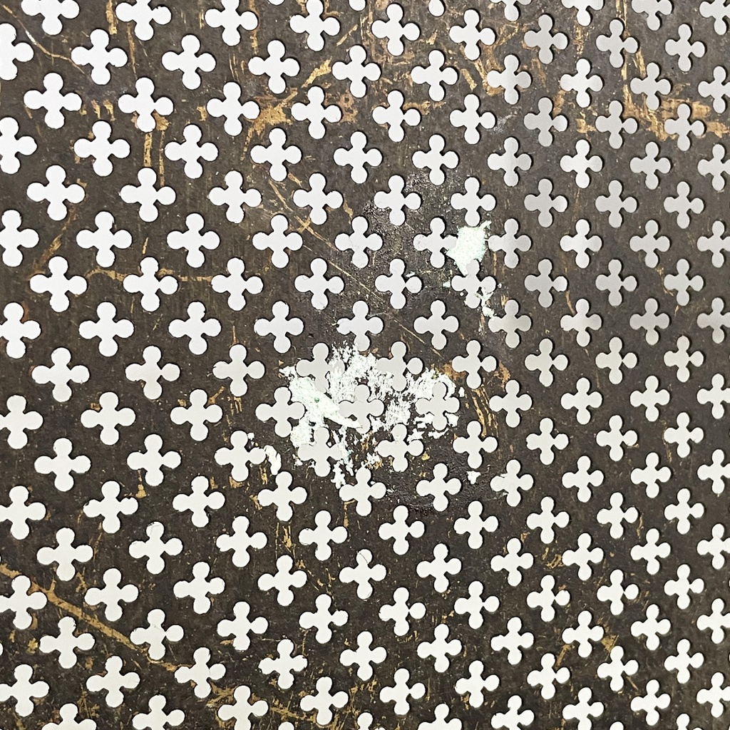 Paracamino in ottone, 1930 ca.