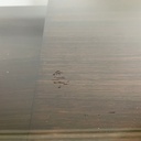 Scrivania in legno e vetro, 1940 ca.