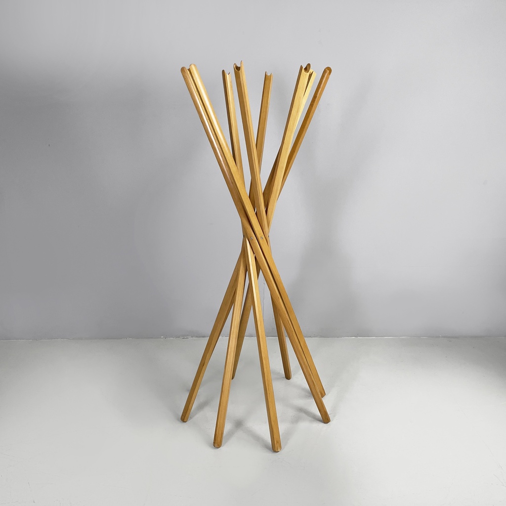 Appendiabiti Sciangai di De Pas, D'Urbino e Lomazzi per Zanotta, 1980 ca.