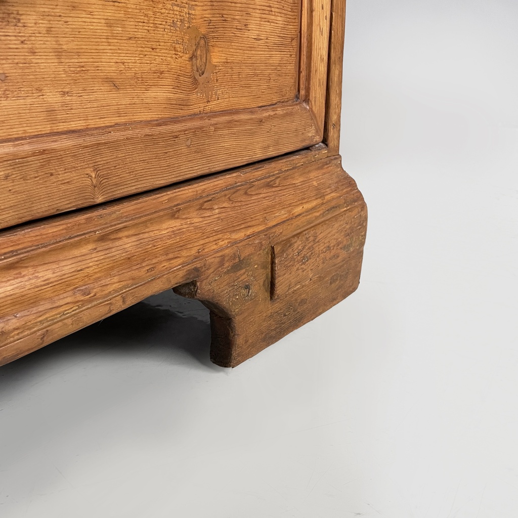 Credenza a ribalta in legno, 1930 ca.