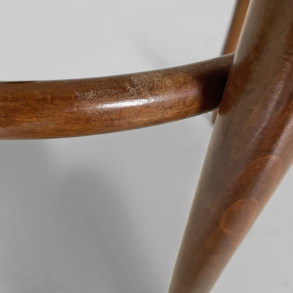 Sedie in paglia e legno, 1950 ca.