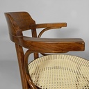 Sedie in paglia e legno, 1950 ca.