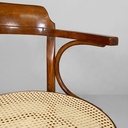 Sedie in paglia e legno, 1950 ca.