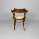 Sedie in paglia e legno, 1950 ca.