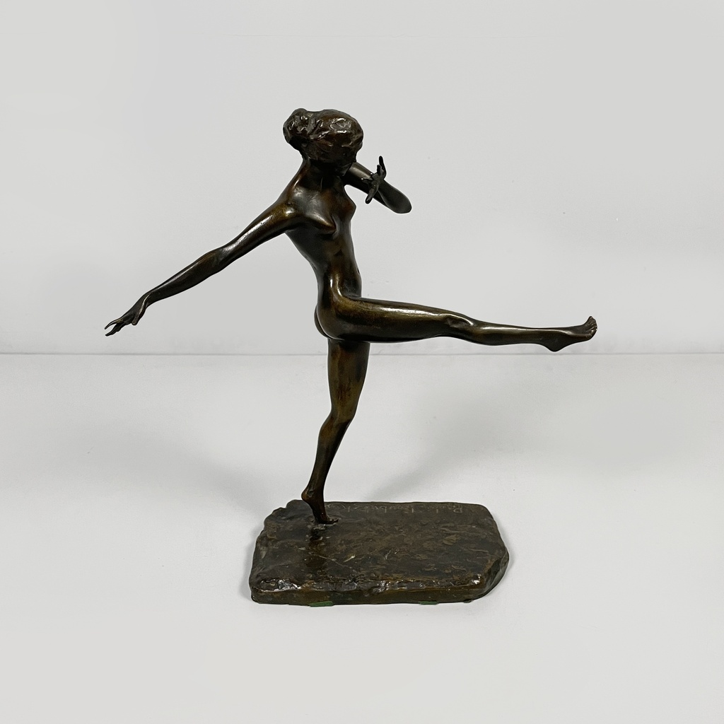 Scultura Ballerina di Paolo Troubetzkoy, inizio 1900 ca.