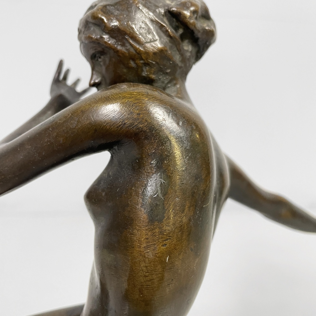 Scultura Ballerina di Paolo Troubetzkoy, inizio 1900 ca.