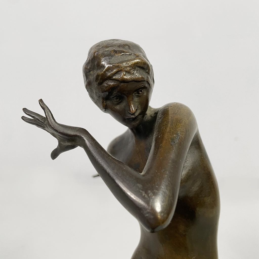 Scultura Ballerina di Paolo Troubetzkoy, inizio 1900 ca.