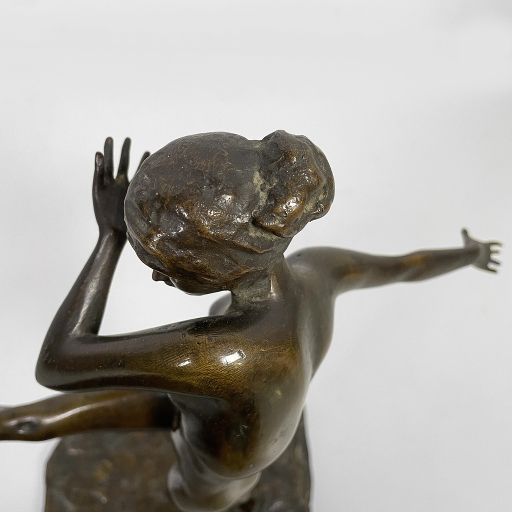 Scultura Ballerina di Paolo Troubetzkoy, inizio 1900 ca.