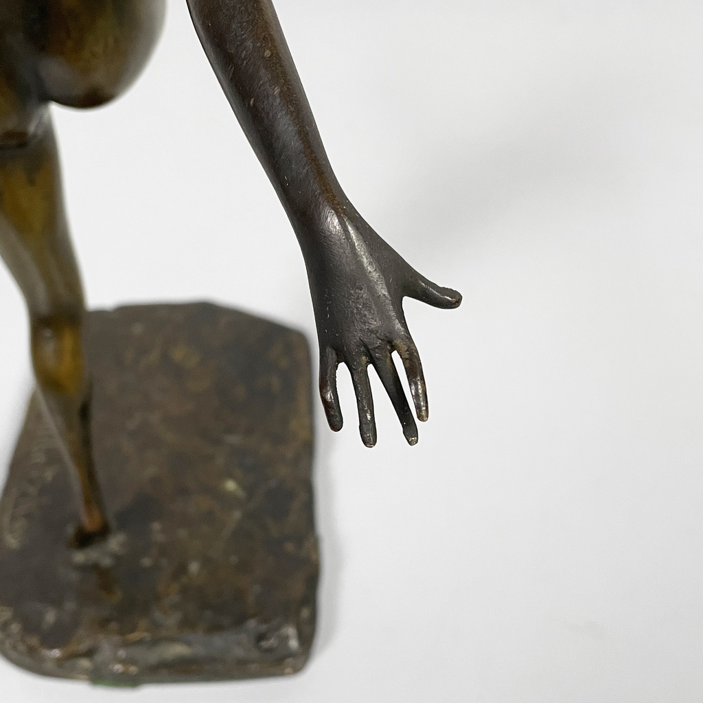Scultura Ballerina di Paolo Troubetzkoy, inizio 1900 ca.