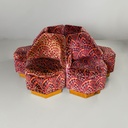 Poltrone in tessuto e legno, 1970 ca.