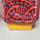 Poltrone in tessuto e legno, 1970 ca.