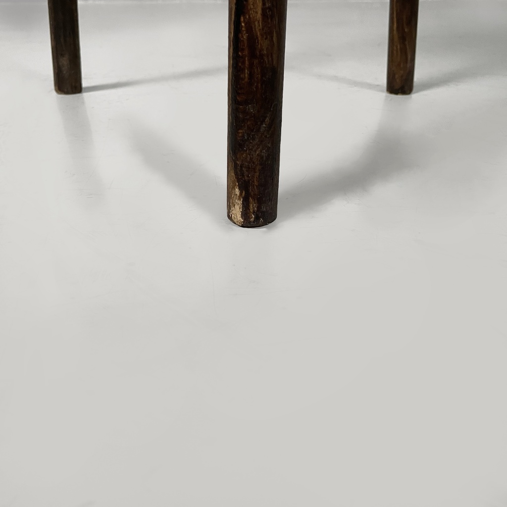 Sgabello in legno, 1930 ca.