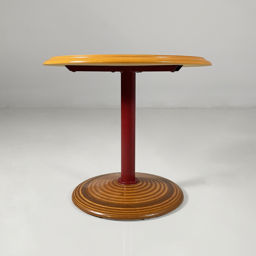 Tavolo da caffè in legno, 1980 ca. 