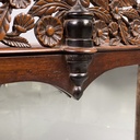 Mobile da tavolo o parete con specchio in legno, 1930 ca.