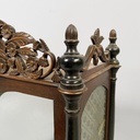 Mobile da tavolo o parete con specchio in legno, 1930 ca.