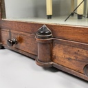 Mobile da tavolo o parete con specchio in legno, 1930 ca.