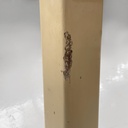 Tavolo da pranzo in legno bianco e verde acqua, 1940 ca.