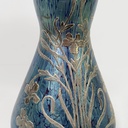 Vaso in vetro e placcato argento, inizio 1900 ca.