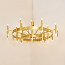 Enorome lampadario di Gaetano Sciolari per Sciolari Lumi D'Arte, 1966