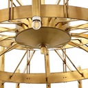 Enorome lampadario di Gaetano Sciolari per Sciolari Lumi D'Arte, 1966