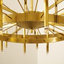 Enorome lampadario di Gaetano Sciolari per Sciolari Lumi D'Arte, 1966