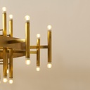 Enorome lampadario di Gaetano Sciolari per Sciolari Lumi D'Arte, 1966