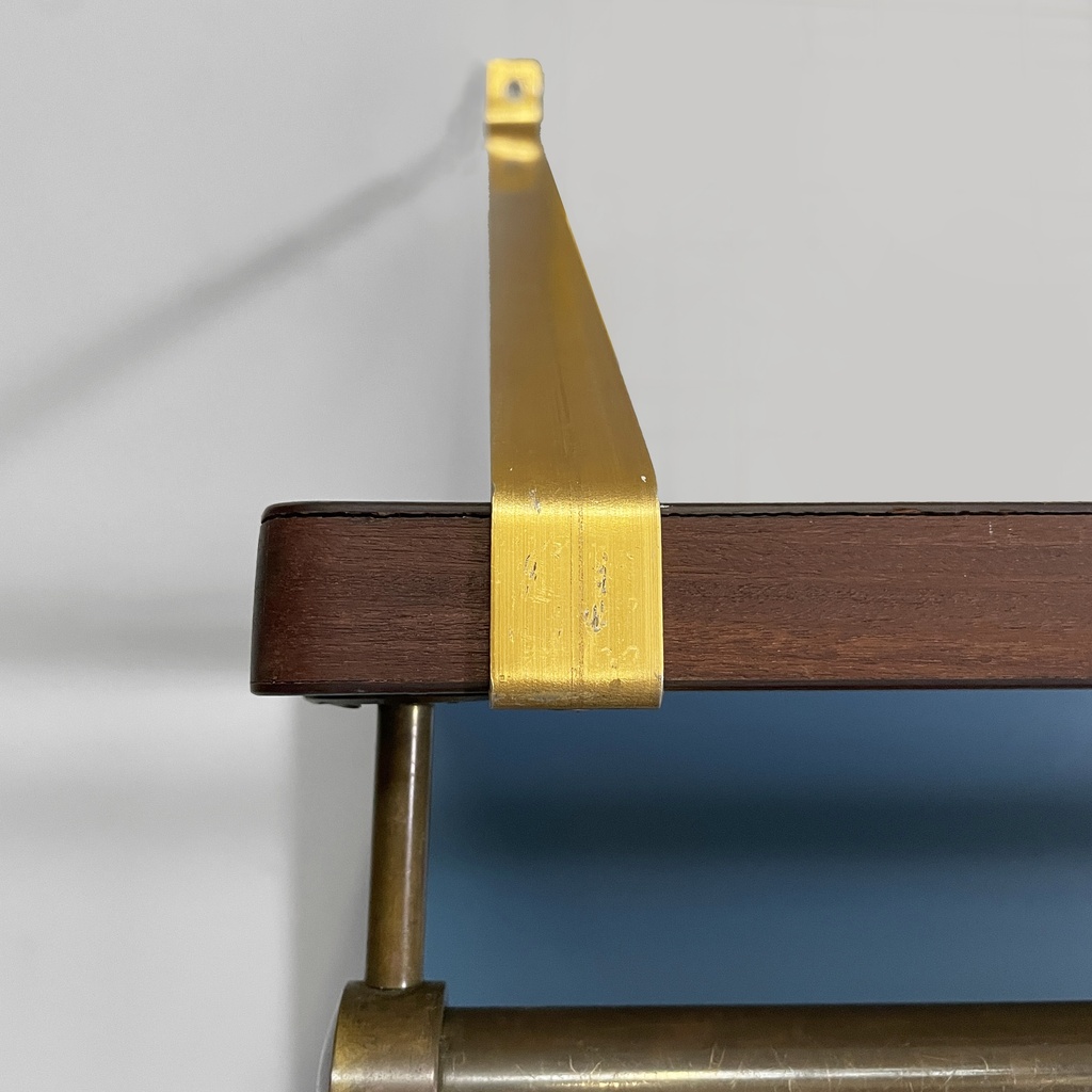 Appendiabiti da parete con cappelliera, 1960 ca.