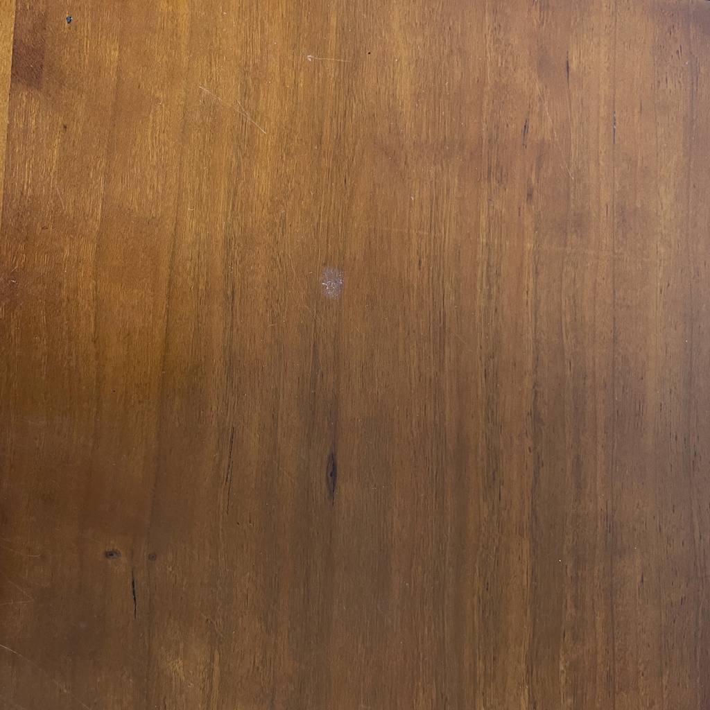 Tavolo da caffè in legno con vano interno in tessuto, 1930 ca.