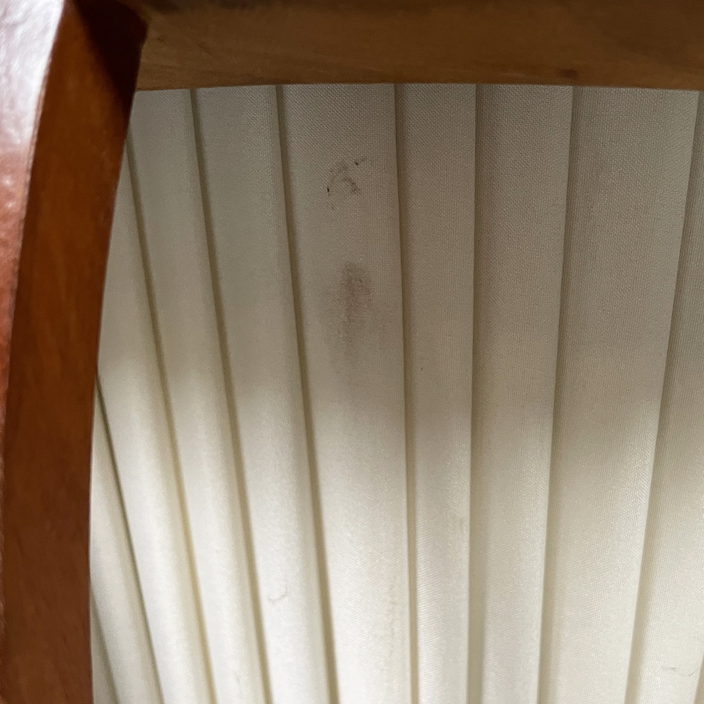 Tavolo da caffè in legno con vano interno in tessuto, 1930 ca.