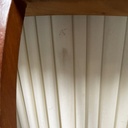 Tavolo da caffè in legno con vano interno in tessuto, 1930 ca.