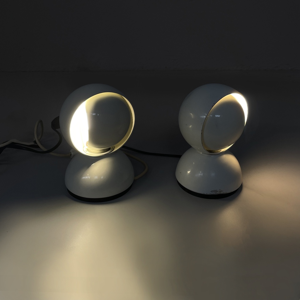 Lampade da tavolo Eclisse di Vico Magistretti per Artemide, 1970 ca.