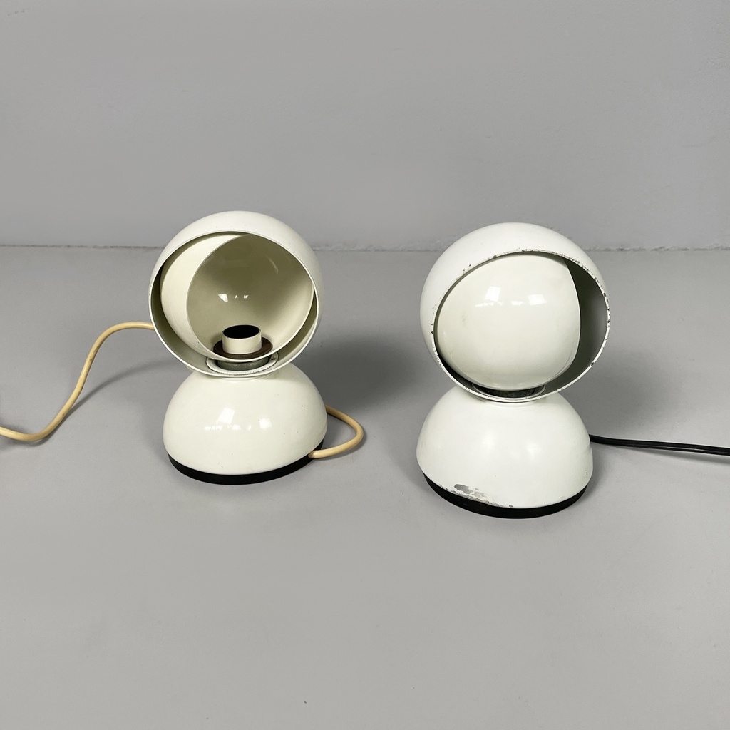Lampade da tavolo Eclisse di Vico Magistretti per Artemide, 1970 ca.
