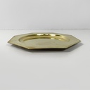 Piatti, centrotavola o vassoi in ottone, 1970 ca.