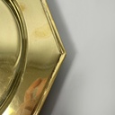 Piatti, centrotavola o vassoi in ottone, 1970 ca.