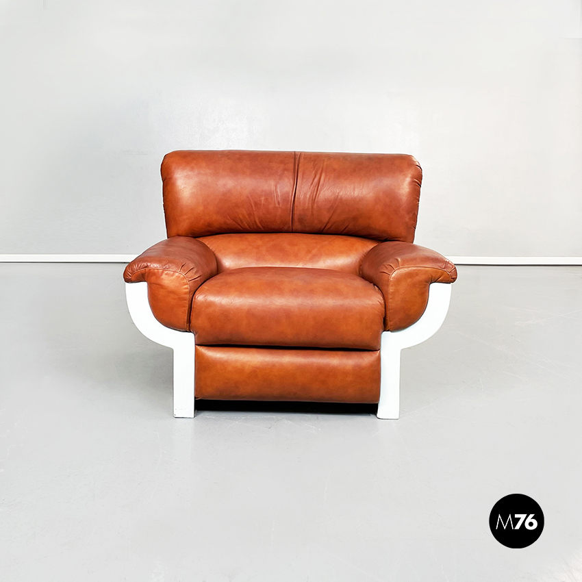 Poltrone Flou di Augusto Betti per Habitat Ids, 1970 ca.